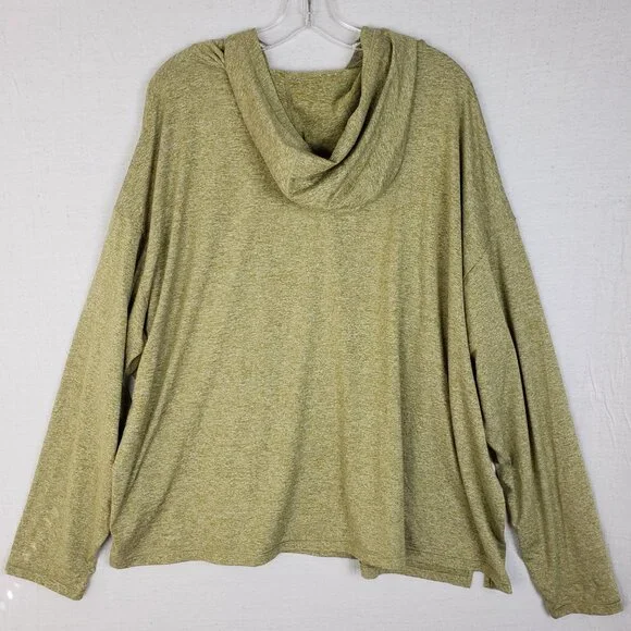 NWOT Athleta Uptempo II Sweatshirt Hoodie Plus size 3X Soft Stretch Athleisure - Picture 8 of 14